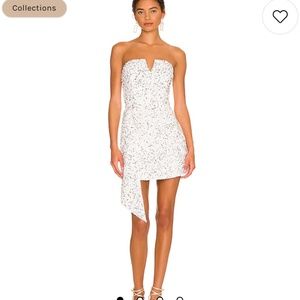 x REVOLVE Omer Dress in White retrofete